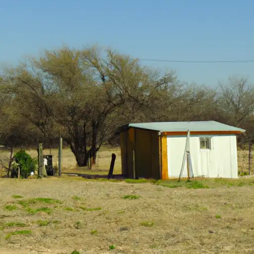 Rural homes in Comanche, Texas
