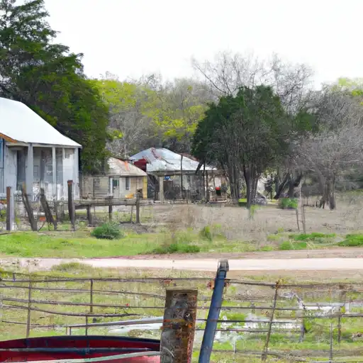 Rural homes in Culberson, Texas