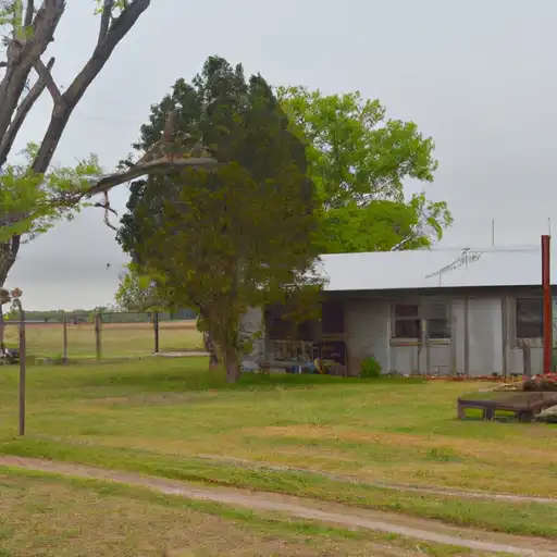 Rural homes in Ector, Texas