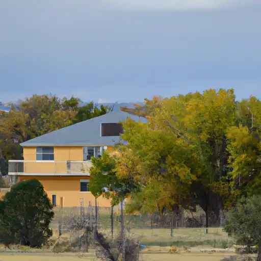 Rural homes in El Paso, Texas
