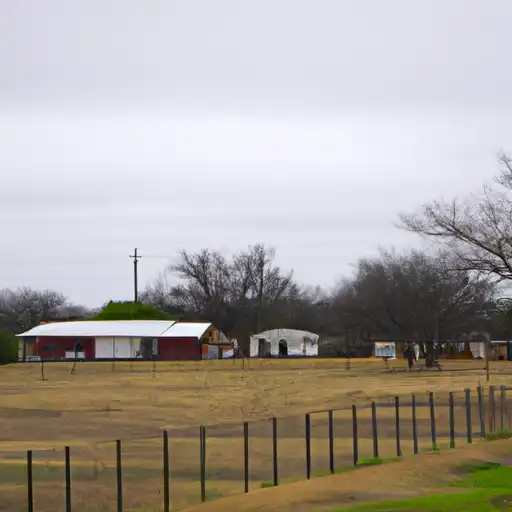 Rural homes in Fayette, Texas
