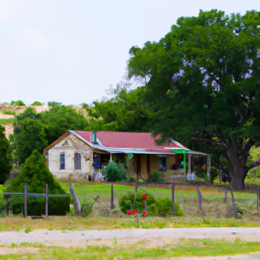 Rural homes in Floyd, Texas