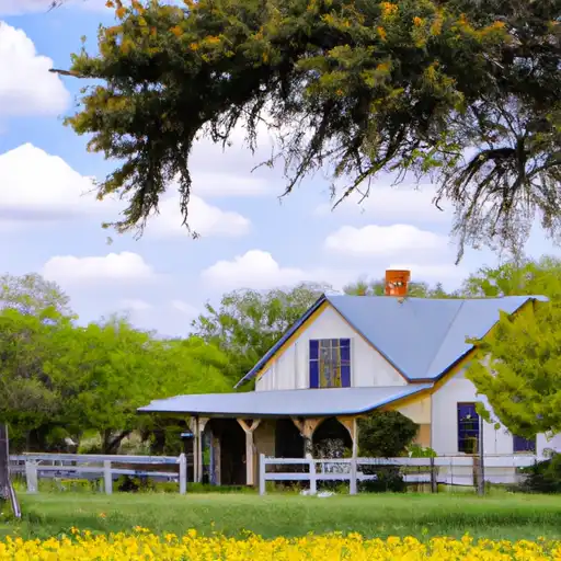 Rural homes in Foard, Texas