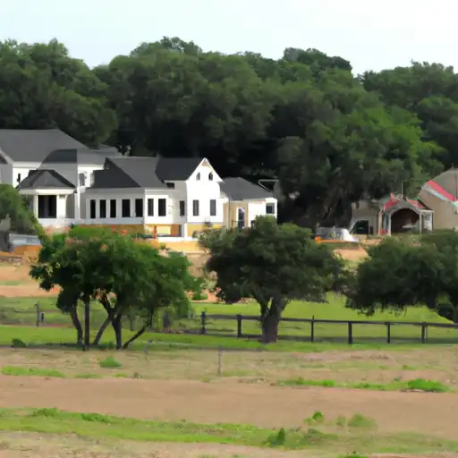 Rural homes in Franklin, Texas