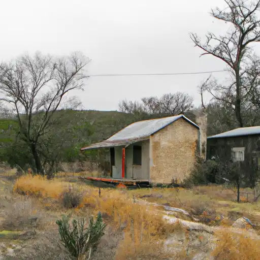 Rural homes in Guadalupe, Texas
