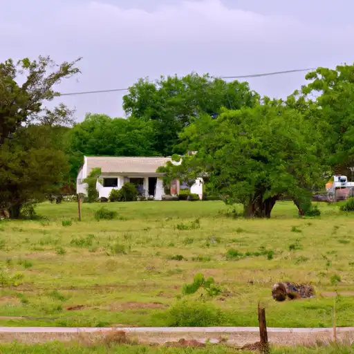 Rural homes in Hamilton, Texas