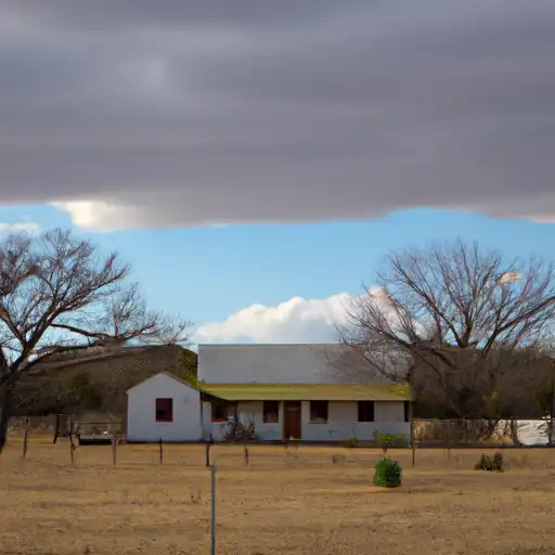 Rural homes in Hartley, Texas