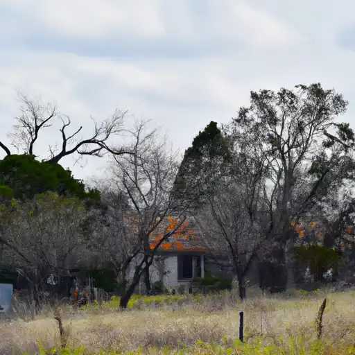 Rural homes in Hill, Texas