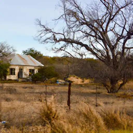 Rural homes in Hood, Texas