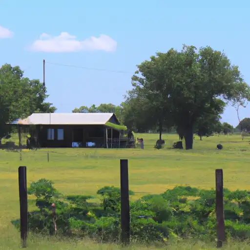 Rural homes in Karnes, Texas
