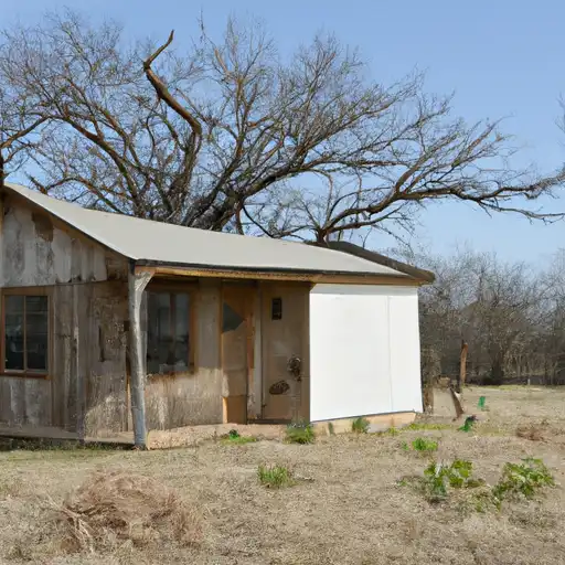 Rural homes in Kimble, Texas