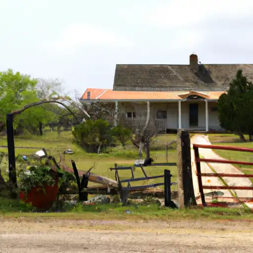 Rural homes in La Salle, Texas