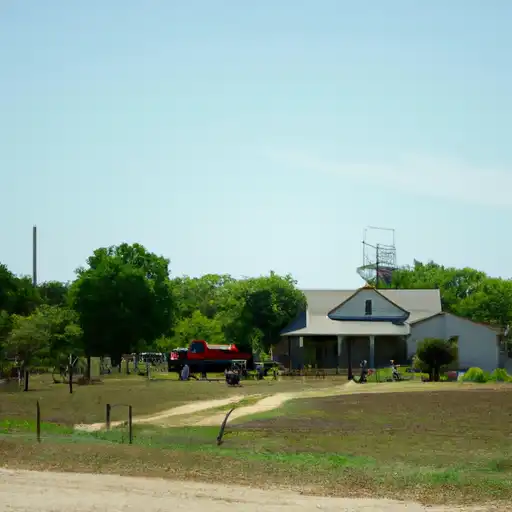 Rural homes in Lavaca, Texas