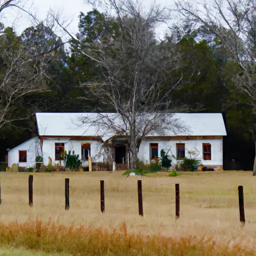 Rural homes in Lee, Texas