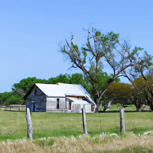 Rural homes in Live Oak, Texas
