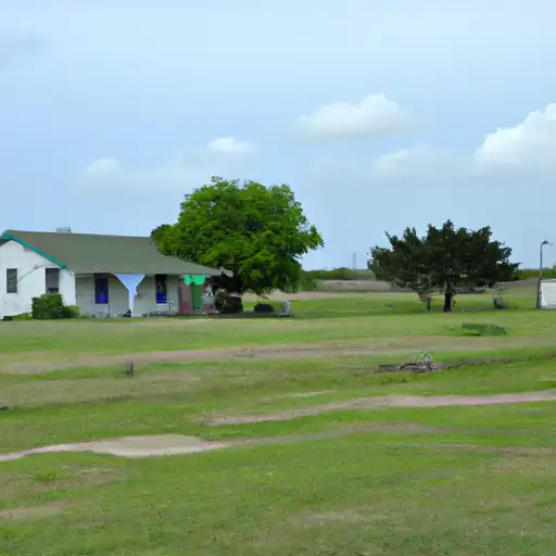 Rural homes in Matagorda, Texas