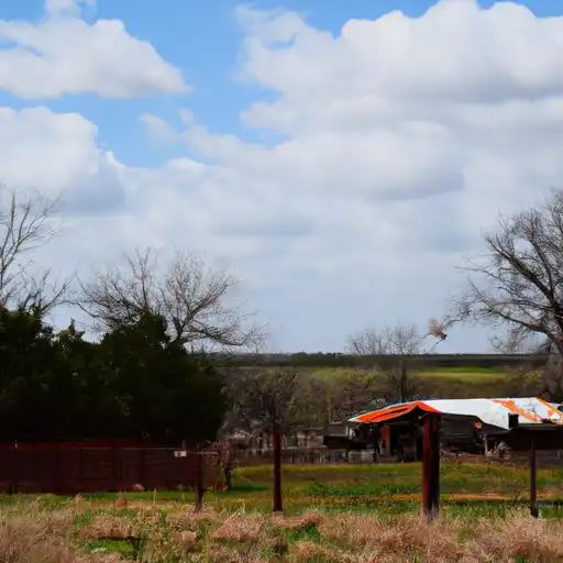 Rural homes in McMullen, Texas