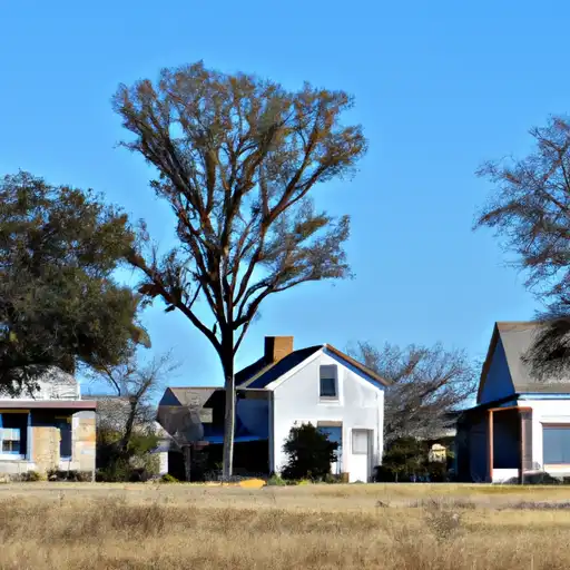 Rural homes in Montgomery, Texas