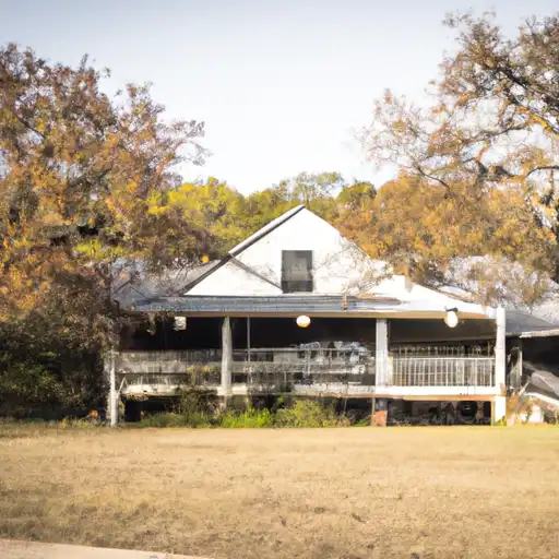 Rural homes in Morris, Texas