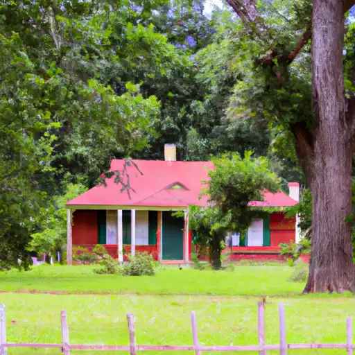 Rural homes in Nacogdoches, Texas