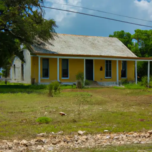 Rural homes in Newton, Texas