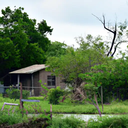 Rural homes in Nueces, Texas
