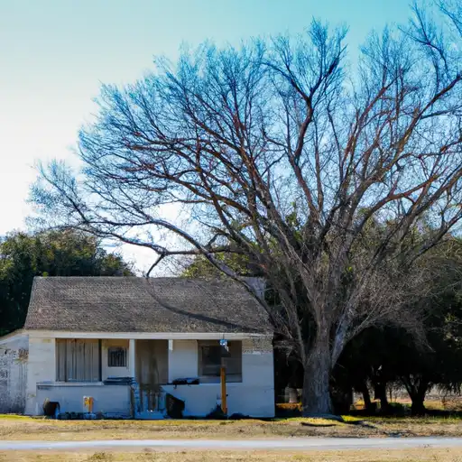 Rural homes in Parmer, Texas