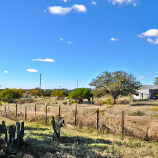 Rural homes in Presidio, Texas