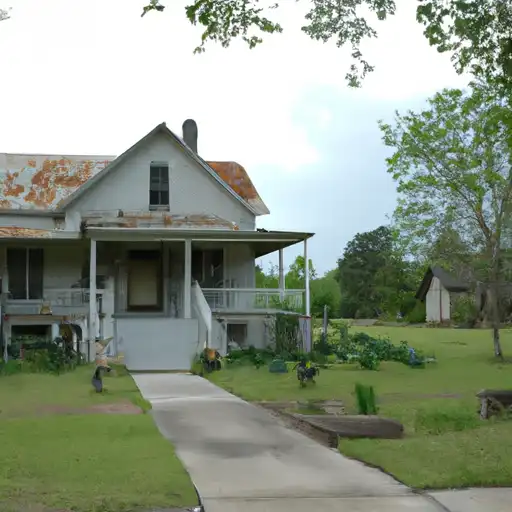 Rural homes in Sabine, Texas