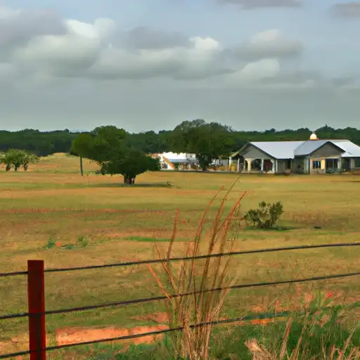 Rural homes in Shelby, Texas