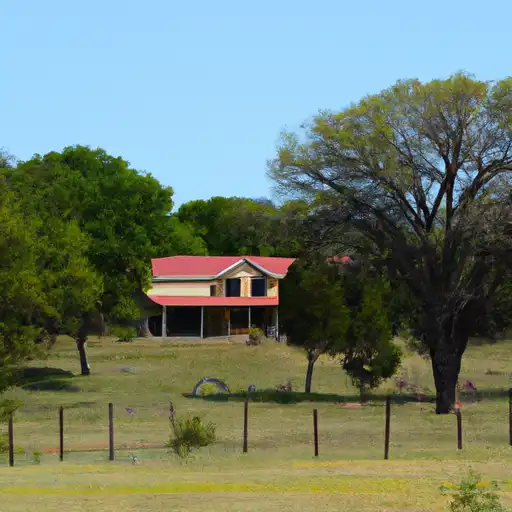 Rural homes in Stephens, Texas