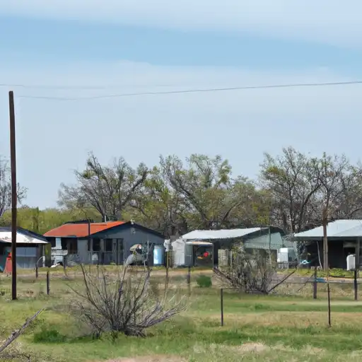 Rural homes in Sterling, Texas