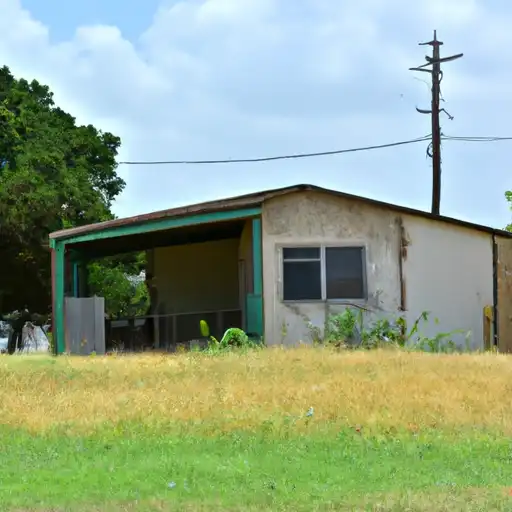 Rural homes in Terrell, Texas
