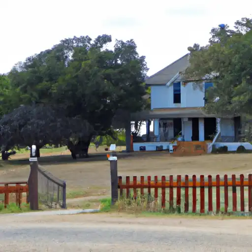 Rural homes in Terry, Texas