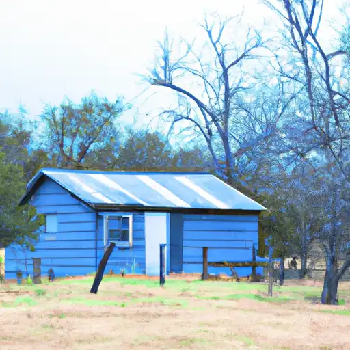 Rural homes in Titus, Texas