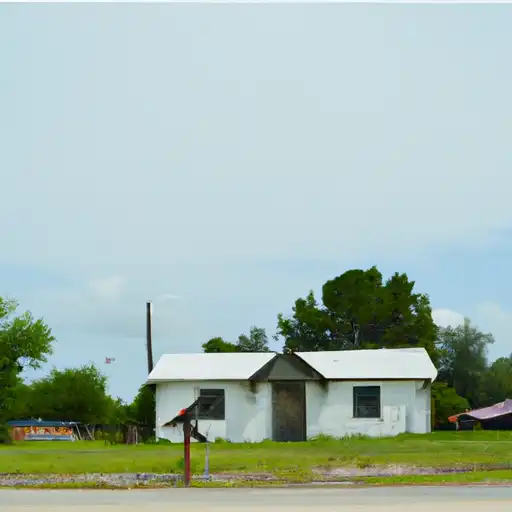 Rural homes in Victoria, Texas