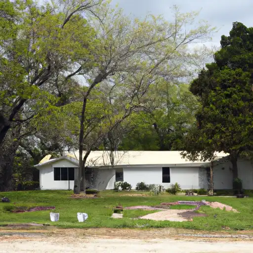 Rural homes in Waller, Texas