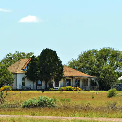 Rural homes in Wilbarger, Texas