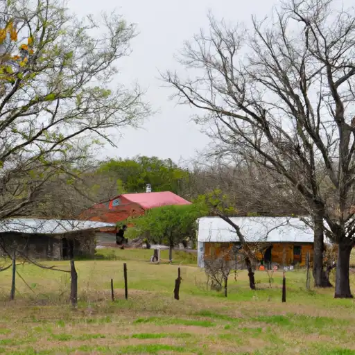 Rural homes in Wilson, Texas