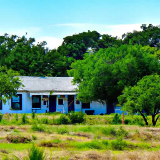 Rural homes in Wise, Texas