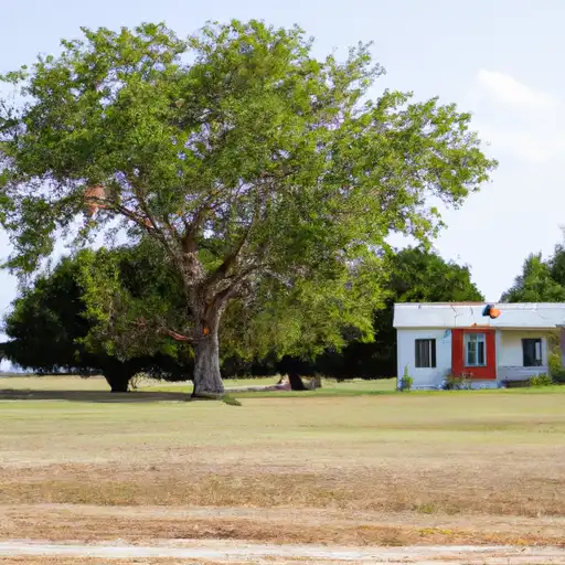 Rural homes in Yoakum, Texas