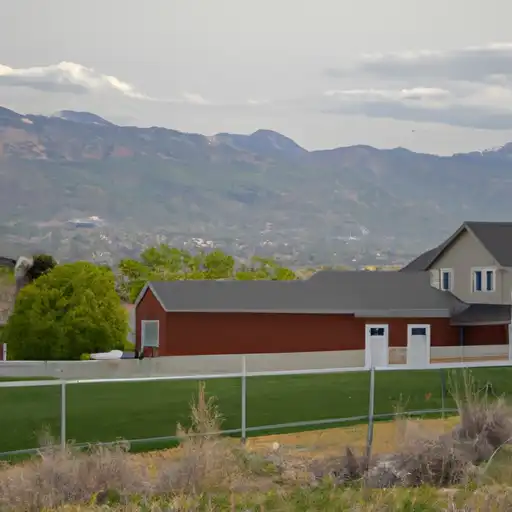 Rural homes in Box Elder, Utah