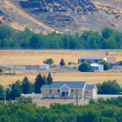 Rural homes in Juab, Utah
