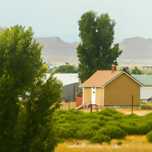 Rural homes in Washington, Utah