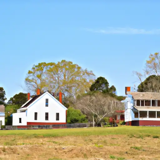 Rural homes in Accomack, Virginia