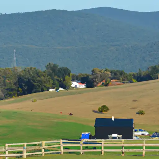 Rural homes in Carroll, Virginia