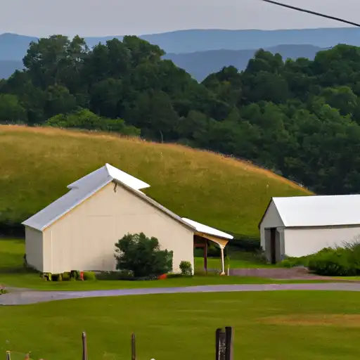 Rural homes in Clarke, Virginia