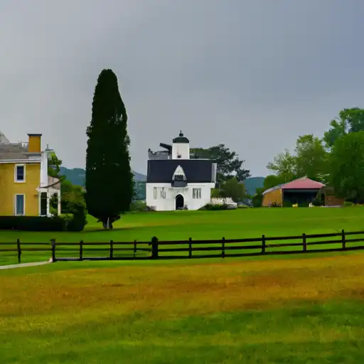 Rural homes in Cumberland, Virginia