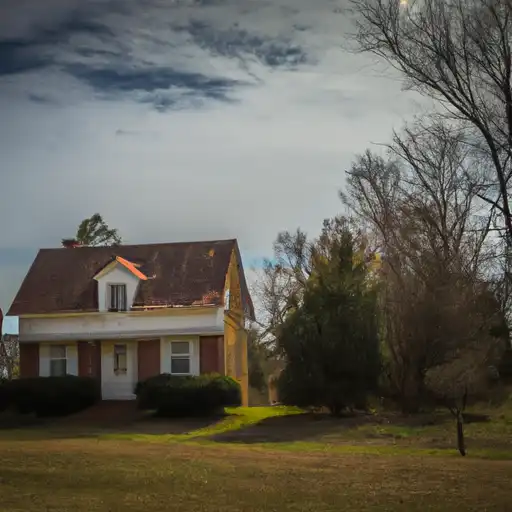 Rural homes in Emporia, Virginia