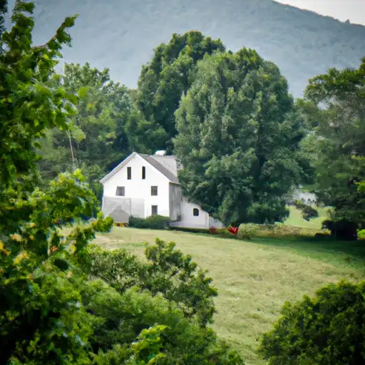 Rural homes in Galax, Virginia
